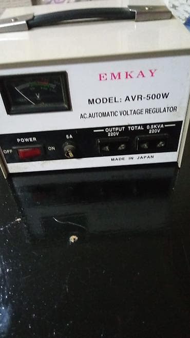 EMKAY AVR-500W – AC Automatic Voltage Regulator - Model: AVR-500W - — 1