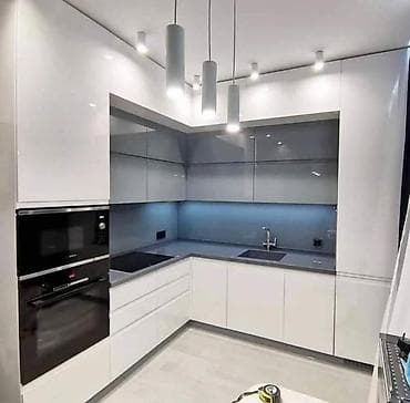 led projektorlar: Sifarişlə mətbəx dəsti, Özü çəkən petlələr, MDF, Kredit var, Pulsuz çatdırılma — 2