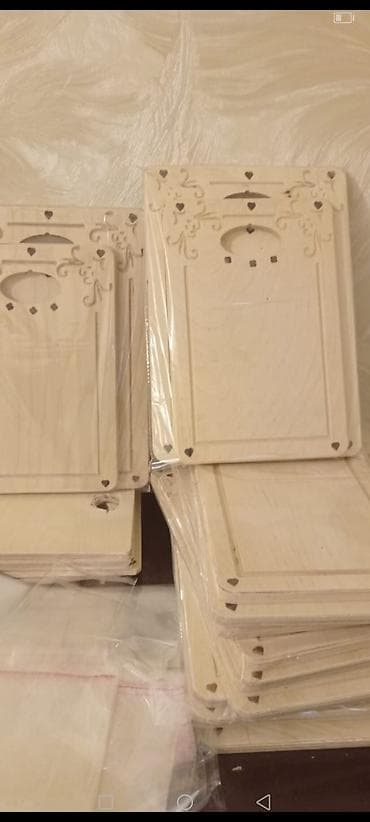 madonna service: Məhsul: Taxta dekorativ kəsim lövhələri (2-li set) - Material: təbii — 2