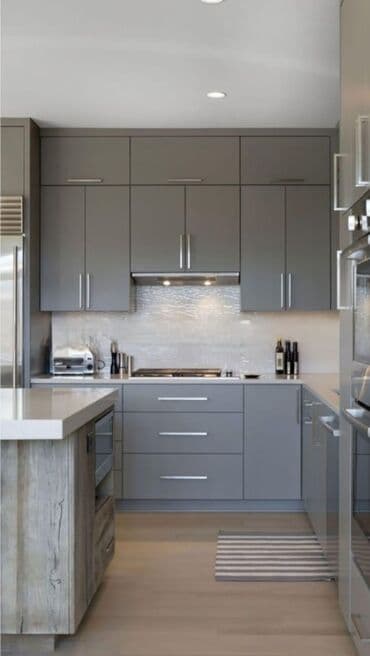 Ручная работа на заказ: Xüsusi hazırlanmış beton mətbəx tezgahı və kafel örtüyü – ölçüyə uyğun — 6