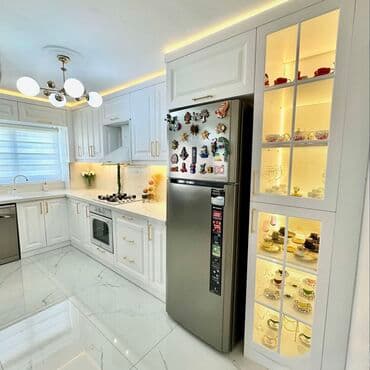 taxta lusturlar: Sifarişlə mətbəx dəsti, Özü çəkən petlələr, Mat laminat, Kredit var, Ödənişli çatdırılma, Ünvandan götürmə, Pulsuz çatdırılma — 5