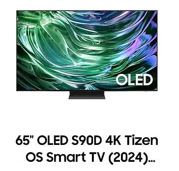 Смарт ТВ приставки: Телевизор Samsung OLED 65" 4K (3840x2160) — 1