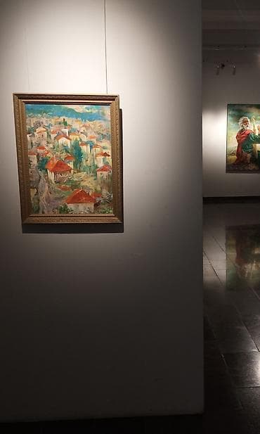 cipsi sekilleri: "Pribaltika". Kətan. Yağlı boya. 61*47sm
Mirzəağa Qafarov. 1970 — 2