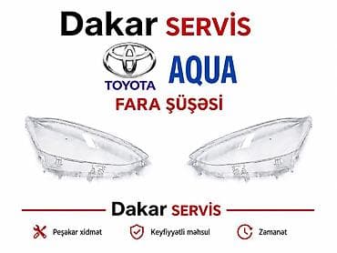 e 46: Toyota Aqua üçün ön fara şüşəsi - Model uyğunluğu: Toyota Aqua - — 1