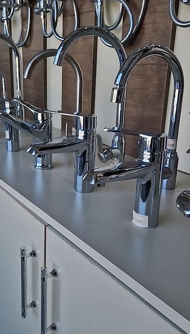 es guzgu: Mətbəx və hamam üçün qarışdırıcı kranlar – geniş seçim - Material — 1