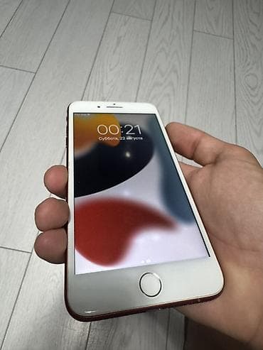 prodat iphone: IPhone 7 Plus, 128 GB, Qırmızı, Barmaq izi — 2