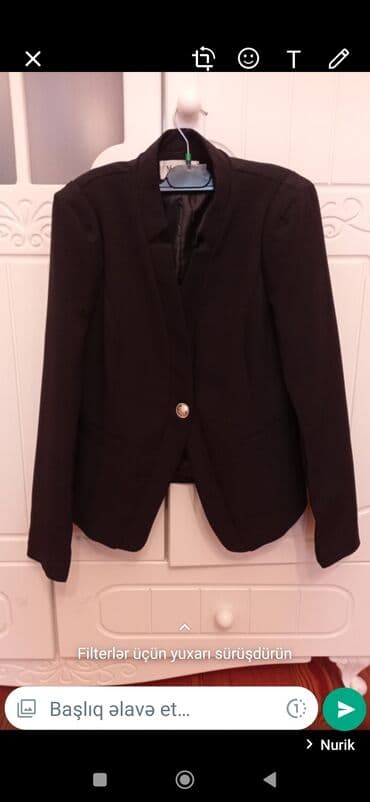 kisi pencekleri: Qara reng L razmer klassik pencek geynilmeyib tezedir 10 azn — 1