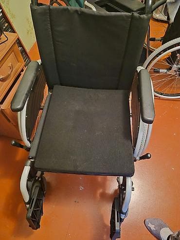 Mexaniki əlil arabası - Yüngül alüminium/metal karkas, davamlı və