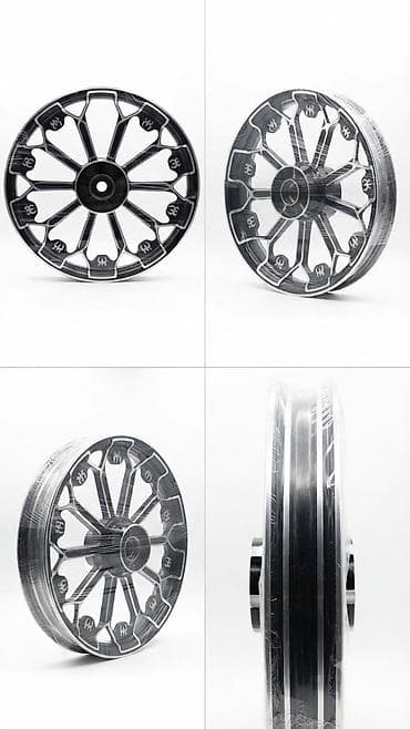 byd diskleri: Motosiklet üçün alüminium lehimli ön çarx/rim - Material: yüngül və — 1