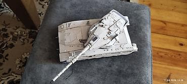 ordek maketi: 1:32 Miqyaslı tank maketi – Merkava üslubunda detallı zirehli texnika — 10