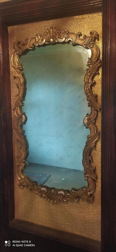guzgu satilir: Qədimi guzgu olcusu 135*75 saqlamdir qiymeti 70 azn — 2