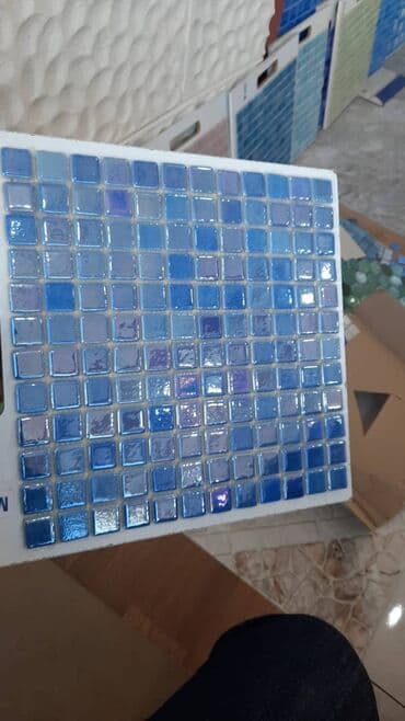 plastik qapi pencere qiymeti: Hovuz ucun mozaika. Yerli istehsal mozaikalar Turkiye istehsali — 9