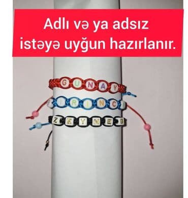 ad yazilan qolbaqlar: Bilərzik — 1