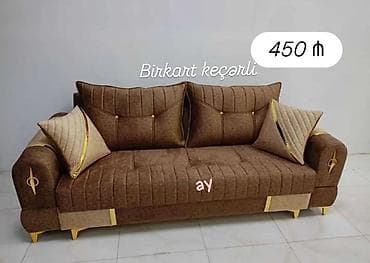 Sifarişlə restoran mebeli: Divan, Qonaq otağı üçün, Bazalı, Açılan — 2