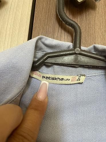 tek pencek: Patishna Life qadın köynəyi - Rəng: açıq mavi - Kəsim: uzunqol — 3