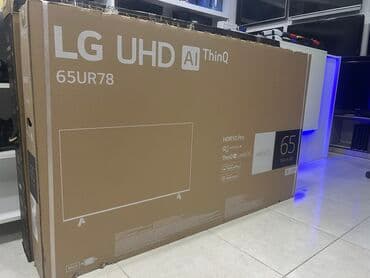 165 ekran: Yeni Televizor LG 65" 4K (3840x2160), Pulsuz çatdırılma — 2