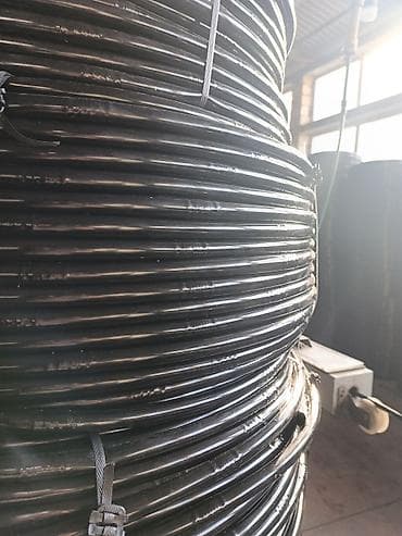 plastik boru satilir: Damcı suvarma borusu – polietilen (PE) materialdan, tünd rəngli, hazır — 3