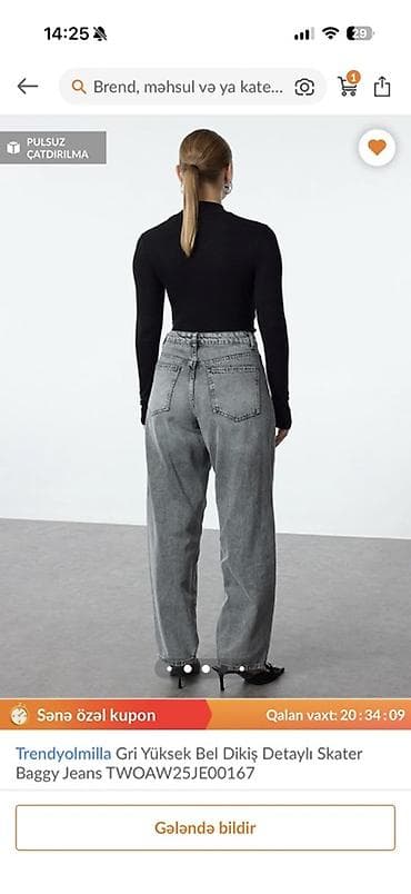 ten effekti: Cinslər, Trendyolmilla, rəng - Boz — 2