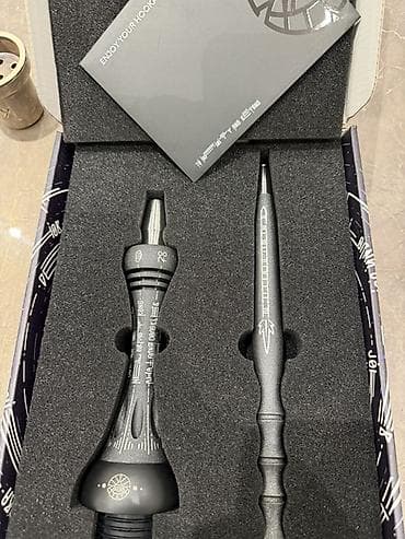 bas: Kalyán dəsti – kosmik dizaynlı premium model Komplekt: - Mat qara — 4
