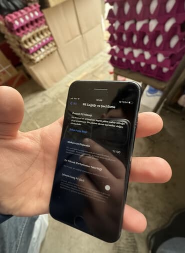 16 pro max 2 ci el: IPhone SE 2020, 128 GB, Qara, Barmaq izi — 1