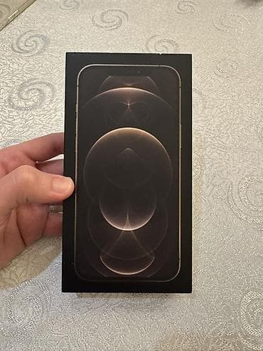 Мобильные телефоны и аксессуары: IPhone 12 Pro Max, 128 ГБ, Золотой, Face ID — 8