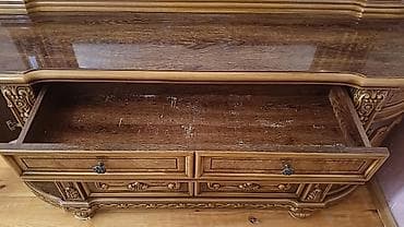 iwlenmiw wkaf: Klassik üslubda böyük güzgülü konsol/bufet - Material: Taxta kompozit — 3