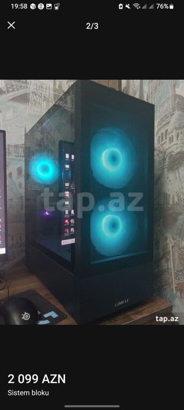 m 2: Parametrlər: Videokart Asus Dual rtx 3060 12gb Prosessor Amd ryzen 5 — 2