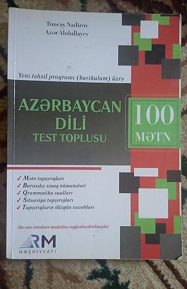 Azərbaycan dili Testlər 11-ci sinif, DİM, 1-ci hissə, 2023 il — 10