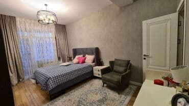 bakixanov kucesi: Bakıxanov qəs., 3 otaqlı, Yeni tikili, 108 kv. m — 2