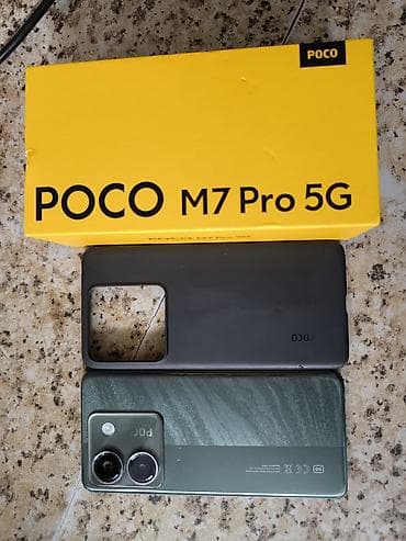 Poco M7 Pro 5G, rəng - Mavi, Sensor, Barmaq izi, Simsiz şarj — 6