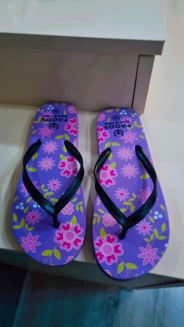 rezin çəkmələr: Tərliklər, Ölçü: 36, rəng - Bənövşəyi, Yeni — 1