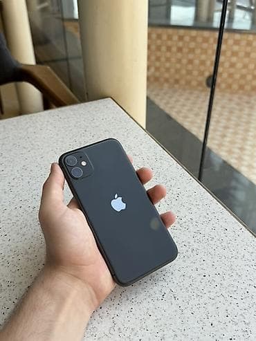 IPhone 11, 64 GB, Qara, Face ID — 1