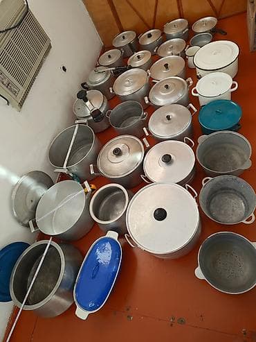 Qazan, rəng - Ağ, Alüminium