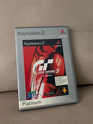 dvd disk: PlayStation 2 oyunu – Gran Turismo 3: A-spec (Platinum versiyası) - — 1