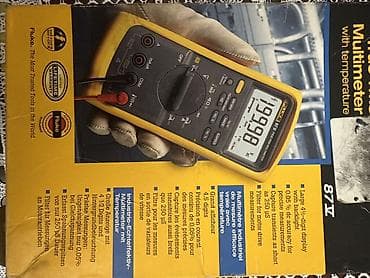 multimetr: Fluke 87V Professional Multimetre – Tam Yeni. Xaricdə belə bundan — 1