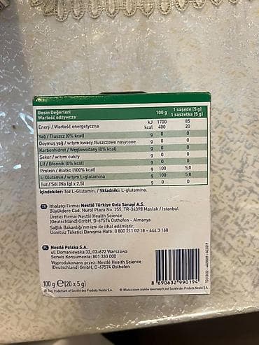 Nestlé Health Science Resource Glutamin – L-Glutamin tozu Məhsul — 5