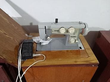 ikinci el kamera: Tikiş maşını Chayka, İşlənmiş,Elektromexaniki, 2 saplı Ünvandan götürmə — 3