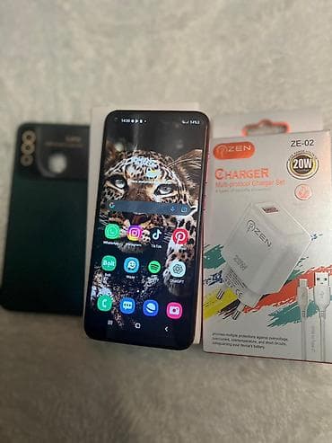 kabro redmi: Samsung Galaxy A11, rəng - Qırmızı, Barmaq izi — 1