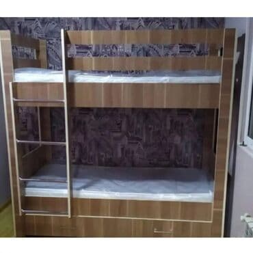 oğlan üçün hədiyyələr: Oğlan və qız üçün, Yeni, Çarpayı, Matras ilə, Siyirməsiz, Laminat — 6