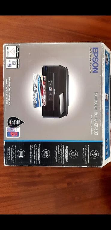 printee: Epson XP-303 çoxfunksiyalı printer/skaner/kopiyalayıcı - Rəngli — 9