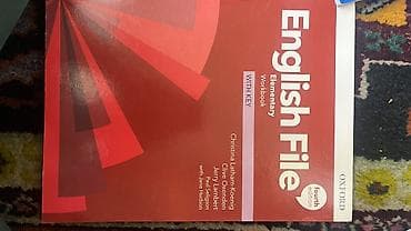 is defteri: Məhsul: English File Elementary – Workbook (with Key), Fourth Edition — 1