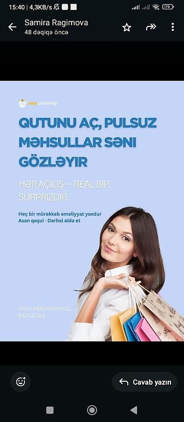 Reklam, çap: ANY Unboxing – reklama izləmə və onlayn gəlir sistemi Xidmətin — 5