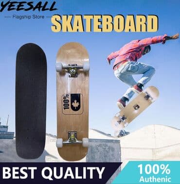 Skeytbord "CANADA" 100% Canadian Maple Lövhənin klassik ölçüləri 79*20