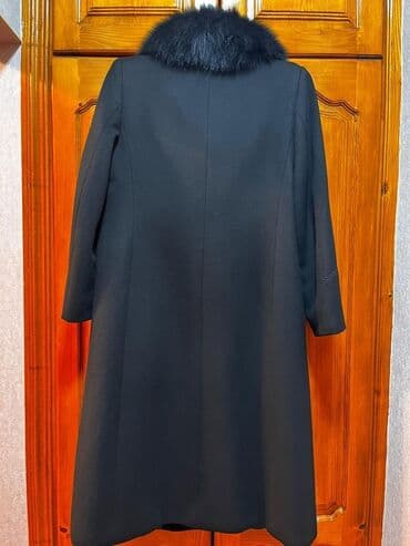 пальто loreta турция: Пальто, 3XL, цвет - Черный — 4