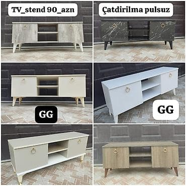 Yeni, Düz TV altlığı, Polkalı, Laminat, Azərbaycan