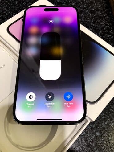 Фото и видеокамеры: IPhone 14 Pro Max, 256 ГБ, Deep Purple, Face ID — 5