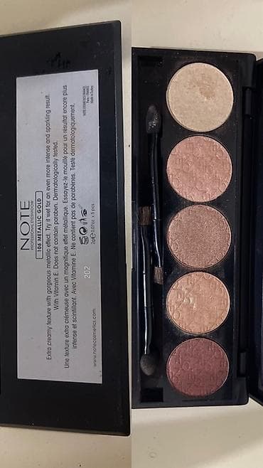 NOTE Professional Eyeshadow palitrası – 106 Metallic Gold Cox az
