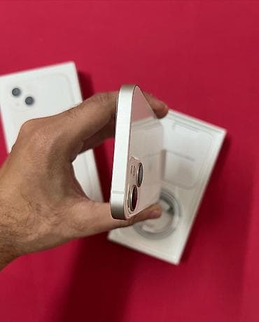 apple macbook: IPhone 13, 128 GB, Ağ, Zəmanət, Kredit, Face ID — 4