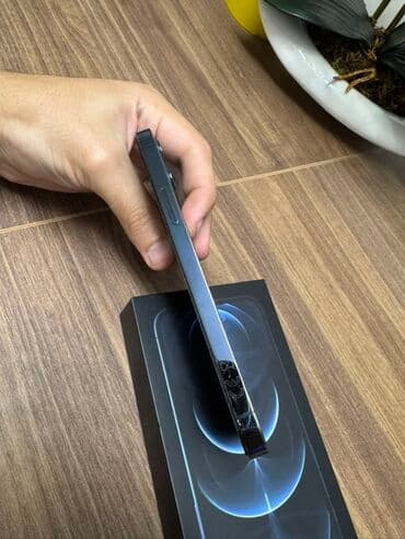 iphone 11 yigilma: IPhone 12 Pro, 256 GB, Pacific Blue, Face ID — 6