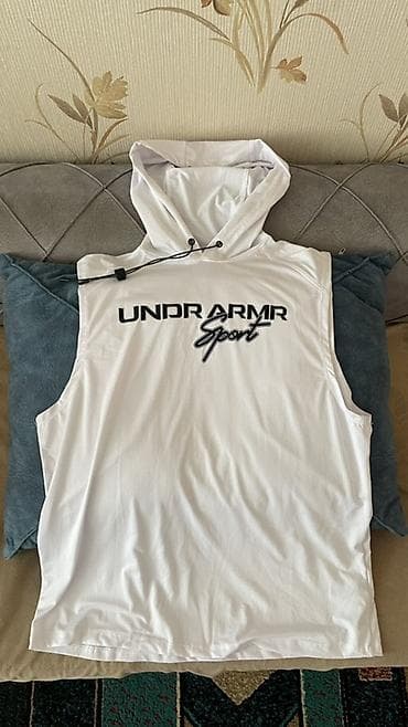 bas: Svitşot, Under Armour, L, rəng - Ağ — 1